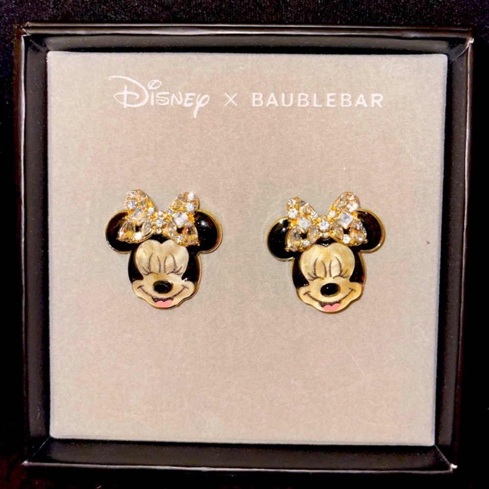 Disney x Baublebar Minnie Mouse earrings